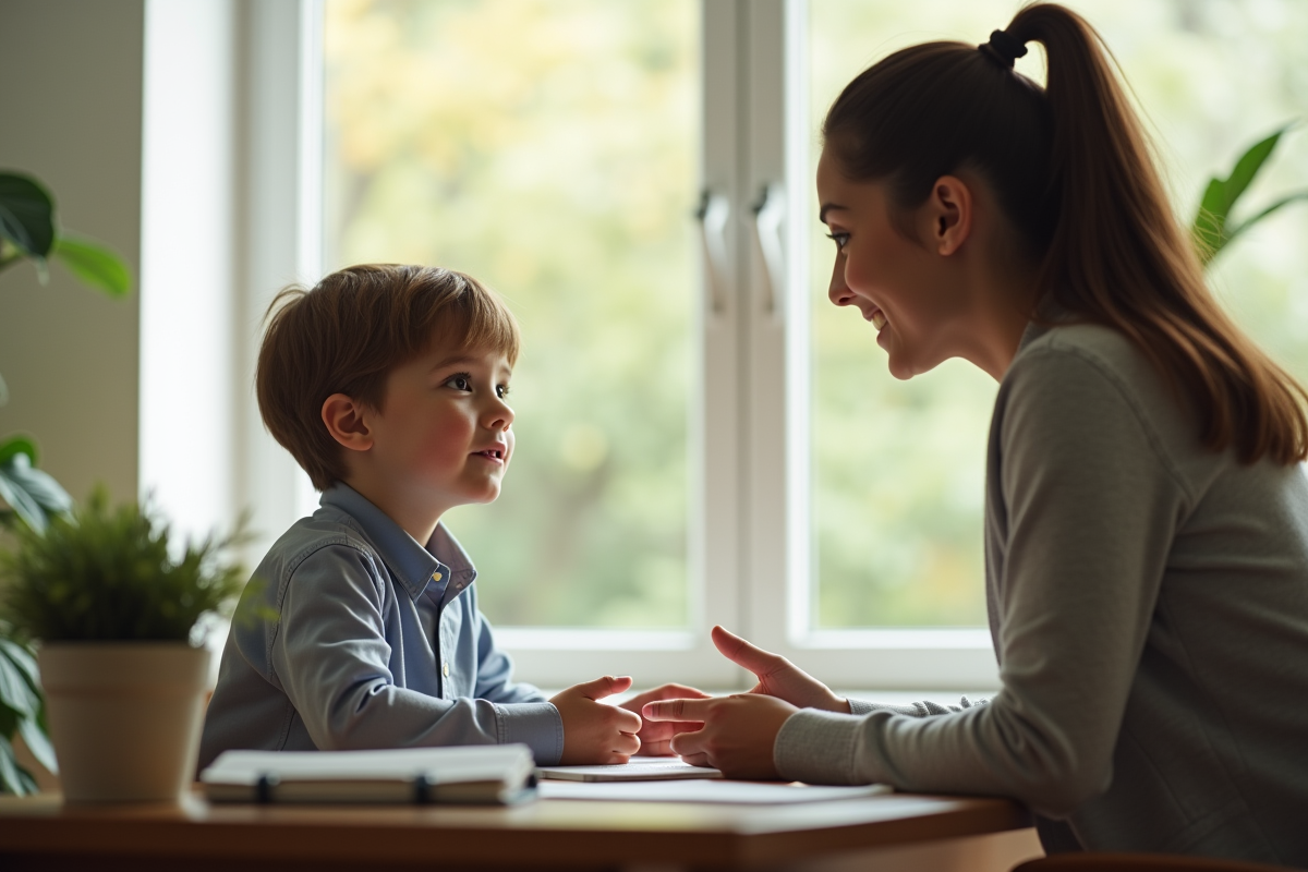 enfant inquiet